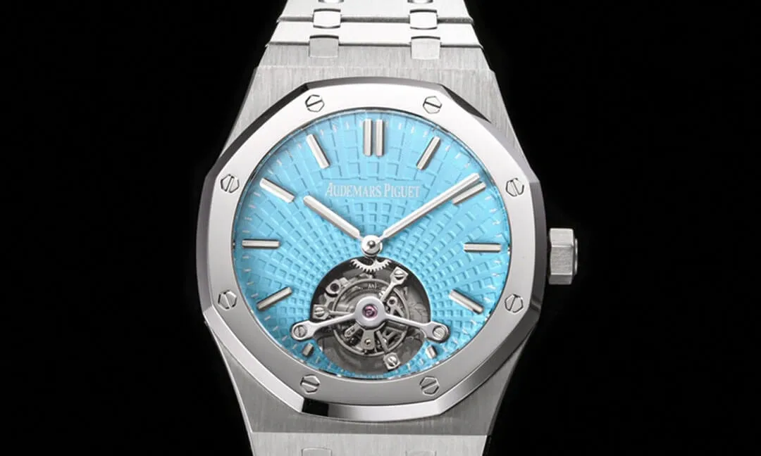 Audemars Piguet Royal Oak Tourbillon 26530PT.OO.1220PT.01 R8 Factory 1:1 Best Edition Replica Watch Silver Strap